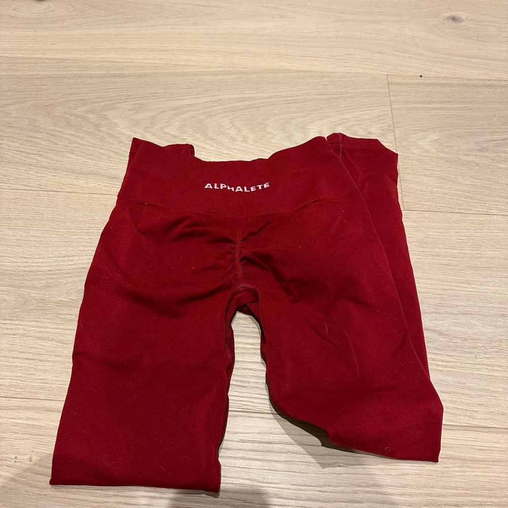 Alphalete Vibrant Red Activewear